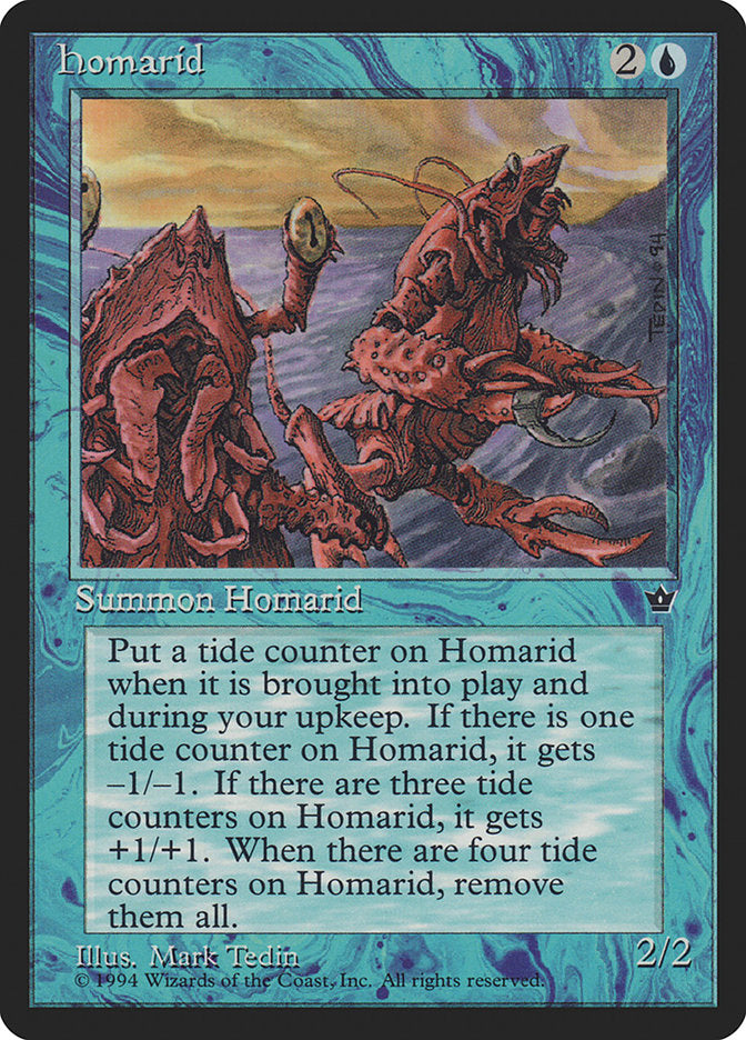 Homarid (Mark Tedin) [Fallen Empires] | Jomio and Rueliete's Cards and Comics