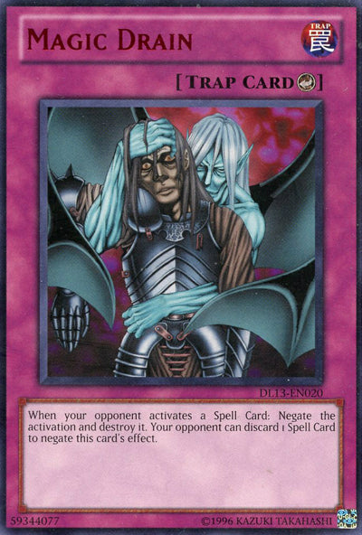 Magic Drain (Red) [DL13-EN020] Rare | Jomio and Rueliete's Cards and Comics