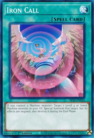 Iron Call [SR10-EN026] Common | Jomio and Rueliete's Cards and Comics