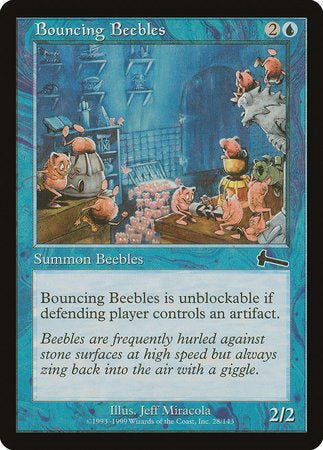 Bouncing Beebles [Urza's Legacy] | Jomio and Rueliete's Cards and Comics