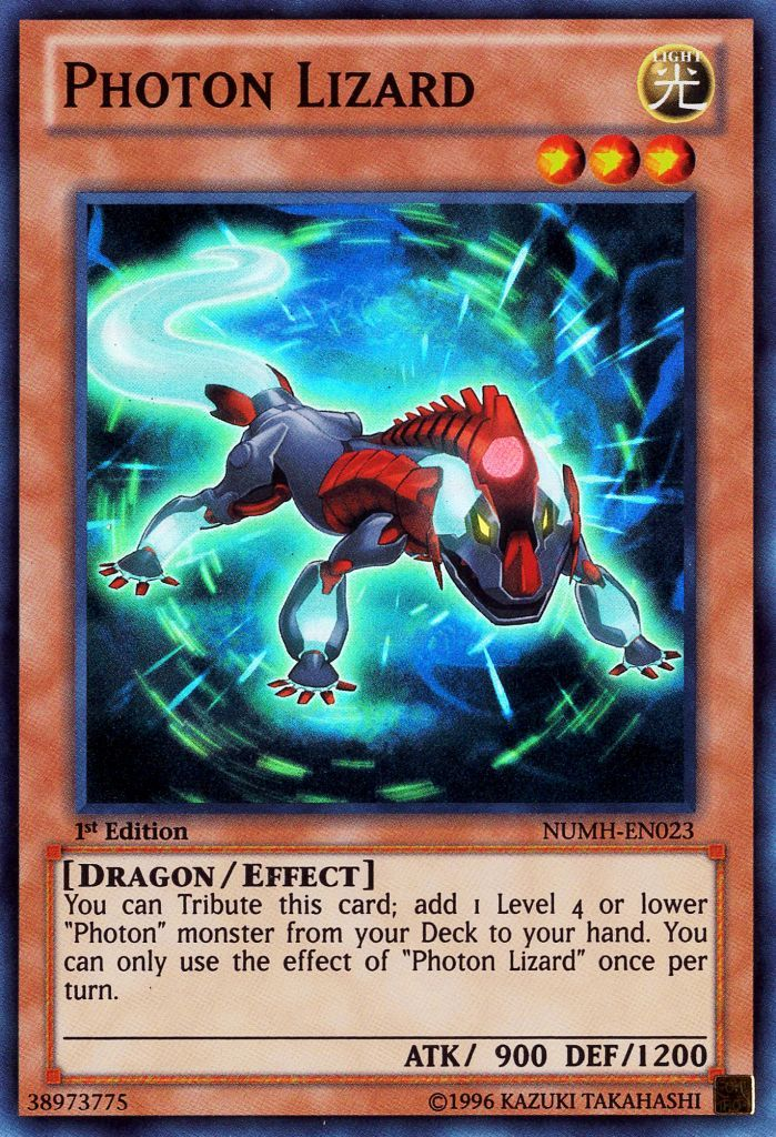 Photon Lizard [NUMH-EN023] Super Rare | Jomio and Rueliete's Cards and Comics