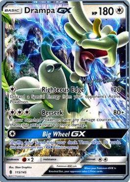Drampa GX (115/145) (Garbanette - Magnus Pedersen) [World Championships 2018] | Jomio and Rueliete's Cards and Comics