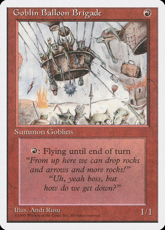 Goblin Balloon Brigade [Fourth Edition] | Jomio and Rueliete's Cards and Comics
