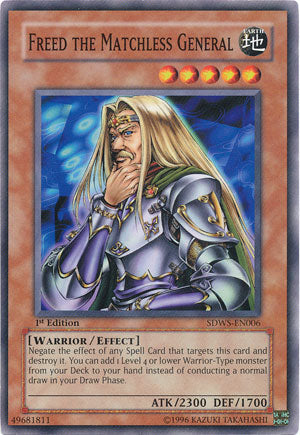 Freed the Matchless General [SDWS-EN006] Common | Jomio and Rueliete's Cards and Comics