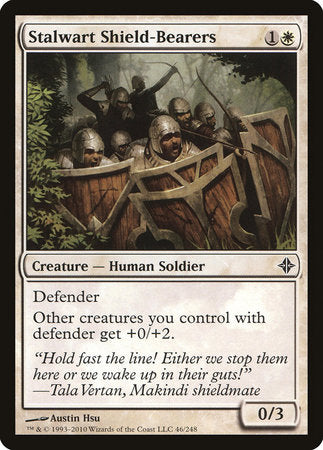 Stalwart Shield-Bearers [Rise of the Eldrazi] | Jomio and Rueliete's Cards and Comics