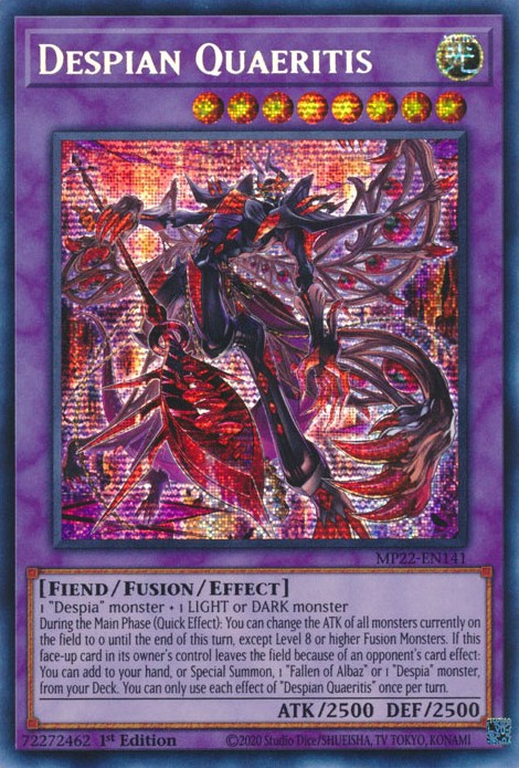 Despian Quaeritis [MP22-EN141] Prismatic Secret Rare | Jomio and Rueliete's Cards and Comics