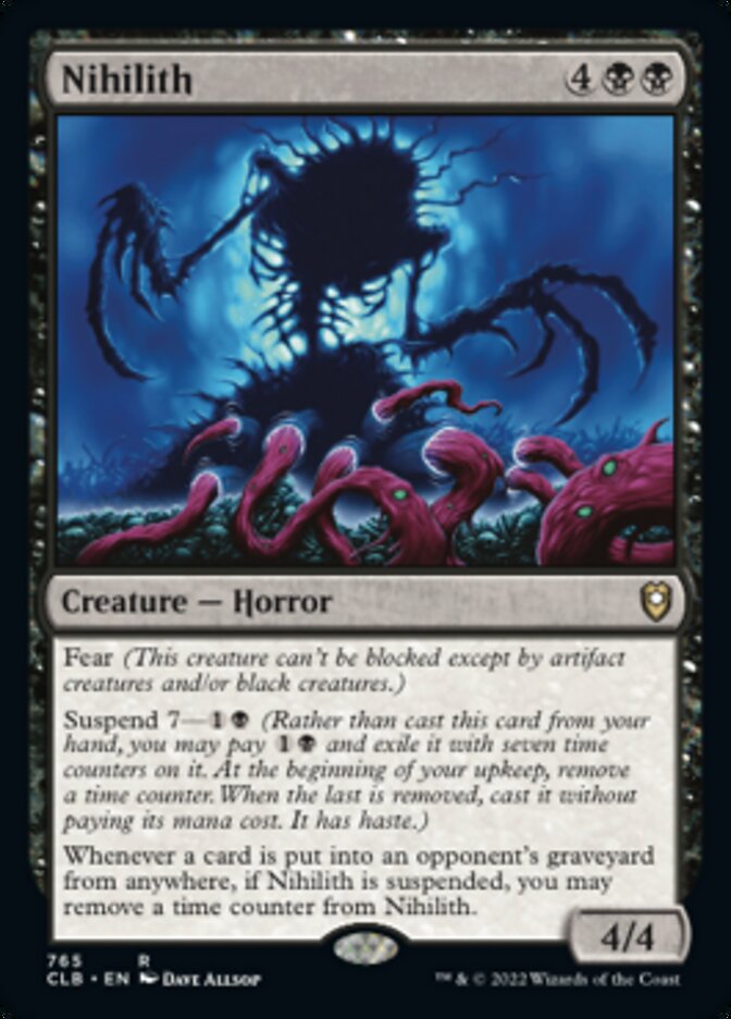 Nihilith [Commander Legends: Battle for Baldur's Gate] | Jomio and Rueliete's Cards and Comics