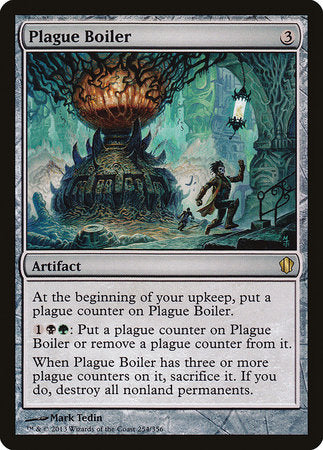 Plague Boiler [Commander 2013] | Jomio and Rueliete's Cards and Comics