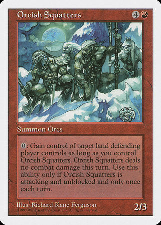 Orcish Squatters [Fifth Edition] | Jomio and Rueliete's Cards and Comics