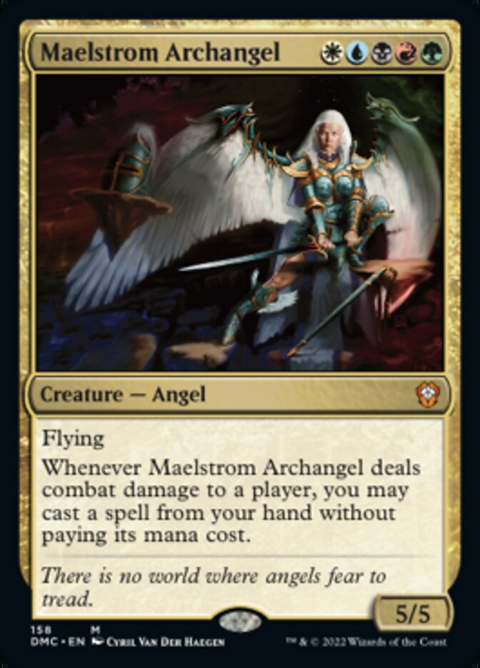 Maelstrom Archangel [Dominaria United Commander] | Jomio and Rueliete's Cards and Comics