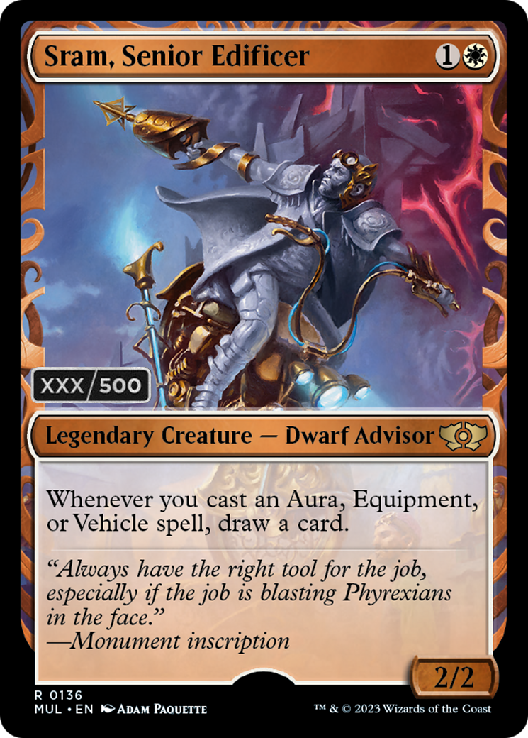 Sram, Senior Edificer (Serialized) [Multiverse Legends] | Jomio and Rueliete's Cards and Comics