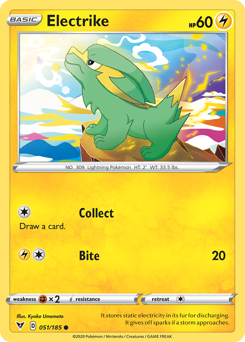 Electrike (051/185) [Sword & Shield: Vivid Voltage] | Jomio and Rueliete's Cards and Comics