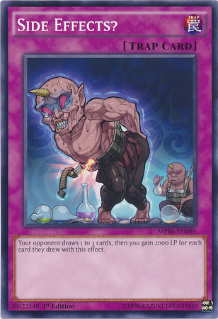 Side Effects? [MP16-EN096] Common | Jomio and Rueliete's Cards and Comics