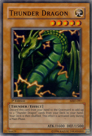 Thunder Dragon [MRD-097] Common | Jomio and Rueliete's Cards and Comics