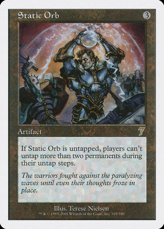 Static Orb [Seventh Edition] | Jomio and Rueliete's Cards and Comics
