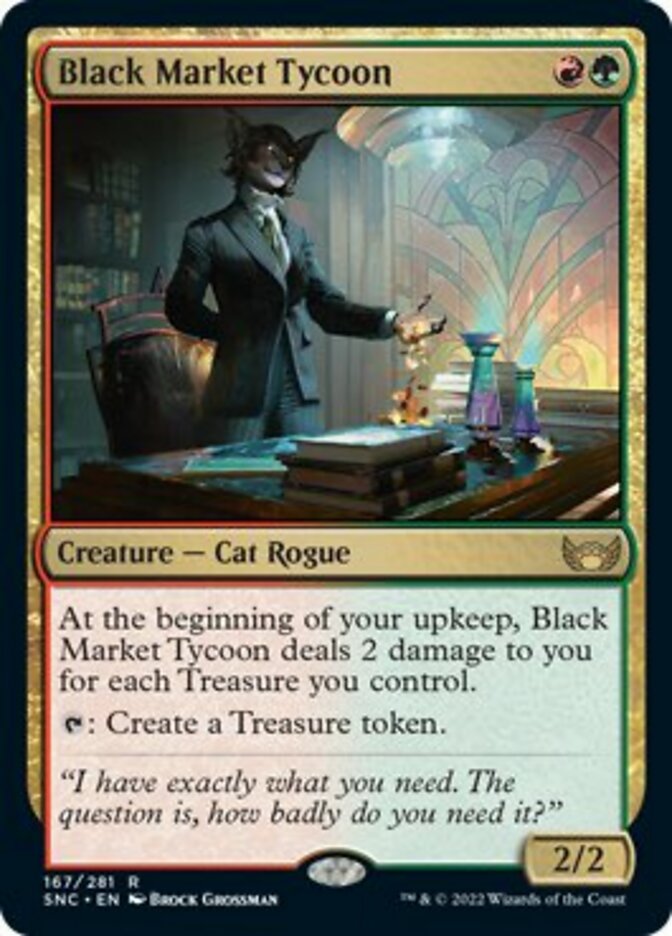 Black Market Tycoon [Streets of New Capenna] | Jomio and Rueliete's Cards and Comics