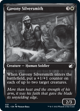 Gavony Silversmith [Innistrad: Double Feature] | Jomio and Rueliete's Cards and Comics