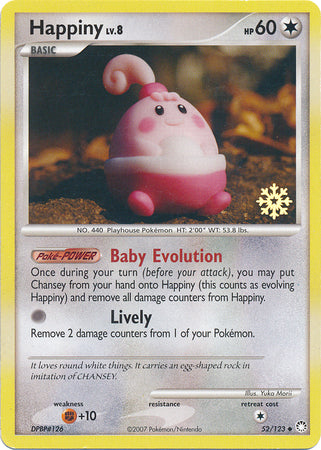 Happiny (52/123) [Countdown Calendar Promos] | Jomio and Rueliete's Cards and Comics