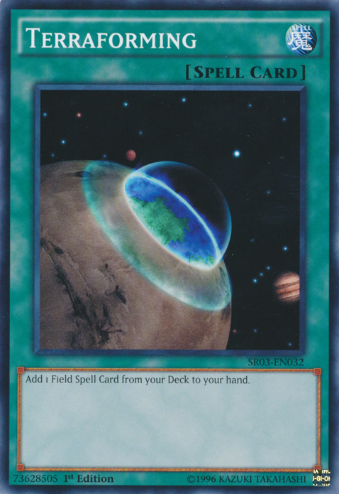 Terraforming [SR03-EN032] Common | Jomio and Rueliete's Cards and Comics