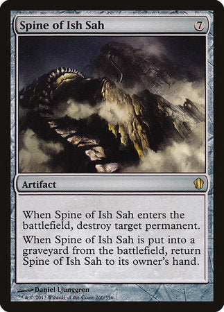 Spine of Ish Sah [Commander 2013] | Jomio and Rueliete's Cards and Comics