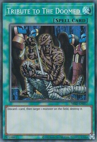 Tribute to The Doomed (25th Anniversary) [MRD-EN057] Super Rare | Jomio and Rueliete's Cards and Comics