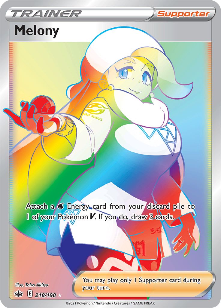 Melony (218/198) [Sword & Shield: Chilling Reign] | Jomio and Rueliete's Cards and Comics