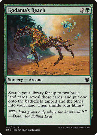 Kodama's Reach [Commander 2016] | Jomio and Rueliete's Cards and Comics