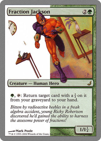 Fraction Jackson [Unhinged] | Jomio and Rueliete's Cards and Comics