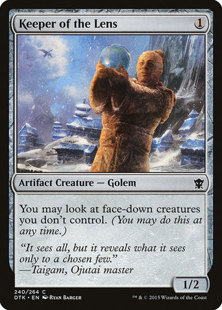 Keeper of the Lens [Dragons of Tarkir] | Jomio and Rueliete's Cards and Comics