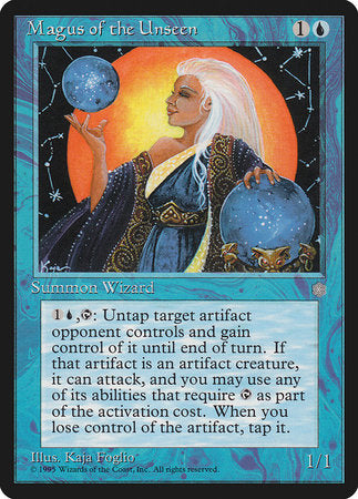 Magus of the Unseen [Ice Age] | Jomio and Rueliete's Cards and Comics