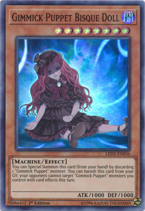 Gimmick Puppet Bisque Doll [LED5-EN036] Super Rare | Jomio and Rueliete's Cards and Comics