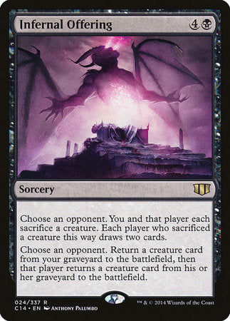 Infernal Offering [Commander 2014] | Jomio and Rueliete's Cards and Comics