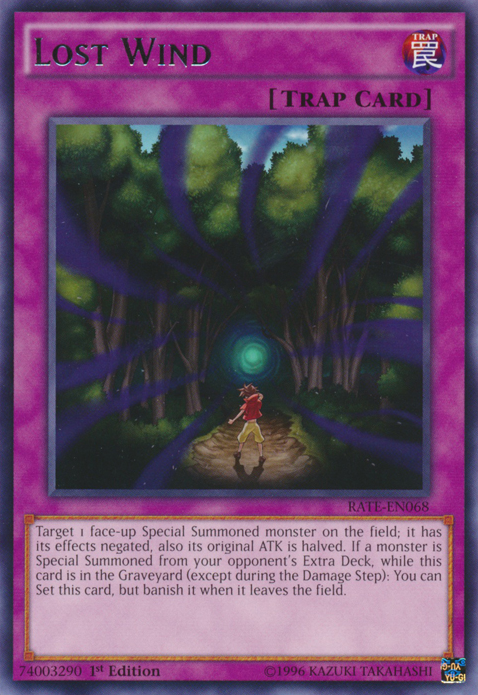 Lost Wind [RATE-EN068] Rare | Jomio and Rueliete's Cards and Comics