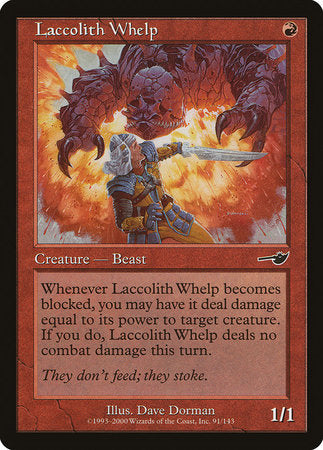 Laccolith Whelp [Nemesis] | Jomio and Rueliete's Cards and Comics
