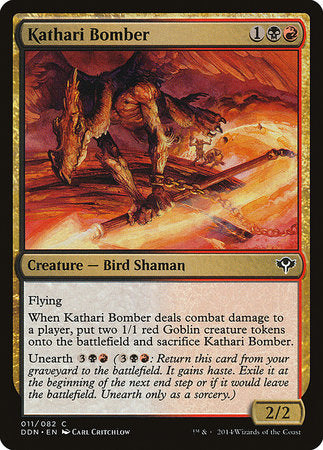 Kathari Bomber [Duel Decks: Speed vs. Cunning] | Jomio and Rueliete's Cards and Comics