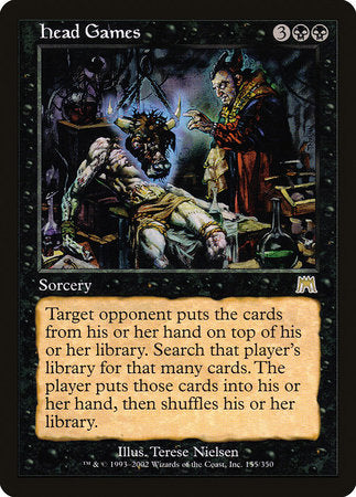 Head Games [Onslaught] | Jomio and Rueliete's Cards and Comics