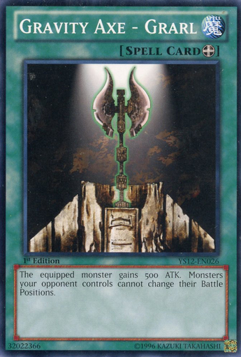 Gravity Axe - Grarl [YS12-EN026] Common | Jomio and Rueliete's Cards and Comics