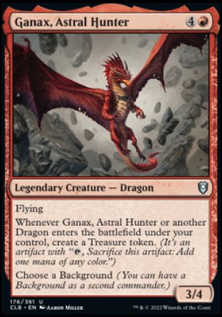 Ganax, Astral Hunter [Commander Legends: Battle for Baldur's Gate] | Jomio and Rueliete's Cards and Comics