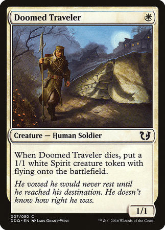 Doomed Traveler [Duel Decks: Blessed vs. Cursed] | Jomio and Rueliete's Cards and Comics