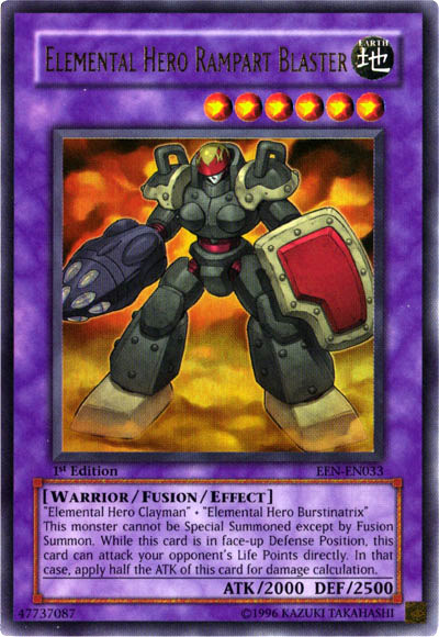Elemental Hero Rampart Blaster [EEN-EN033] Ultra Rare | Jomio and Rueliete's Cards and Comics