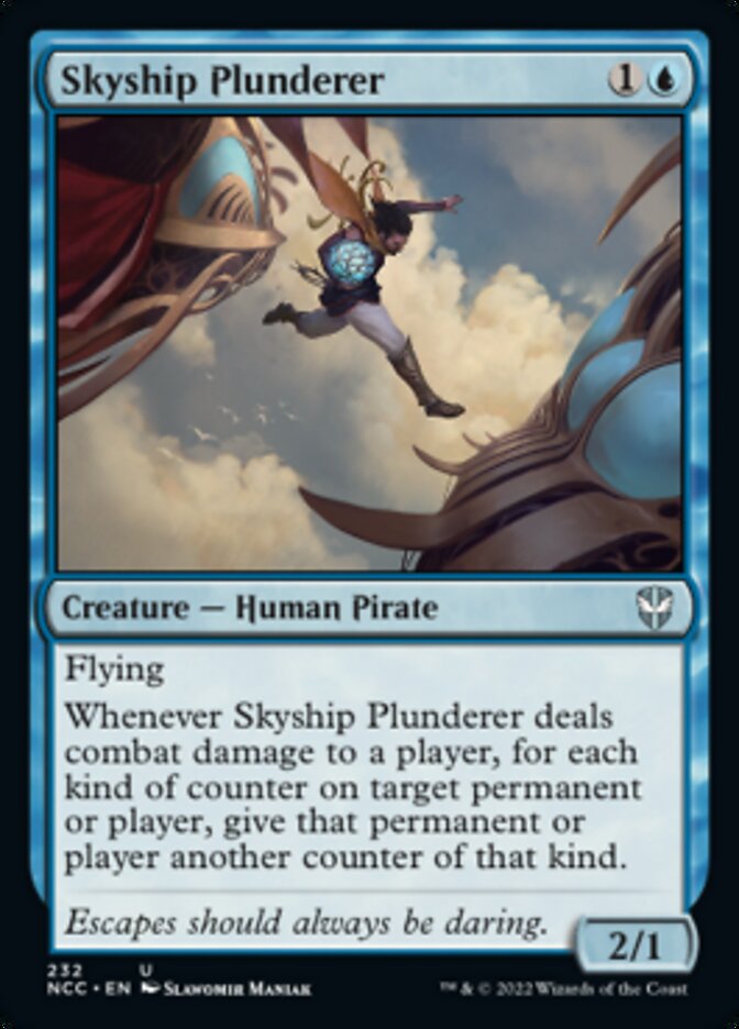 Skyship Plunderer [Streets of New Capenna Commander] | Jomio and Rueliete's Cards and Comics