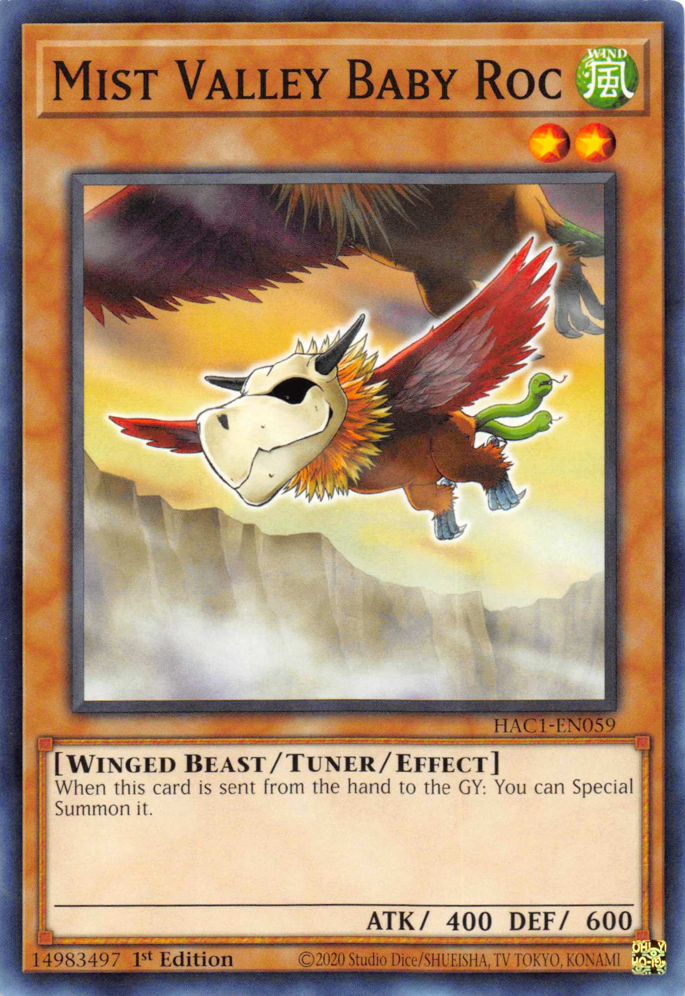 Mist Valley Baby Roc [HAC1-EN059] Common | Jomio and Rueliete's Cards and Comics