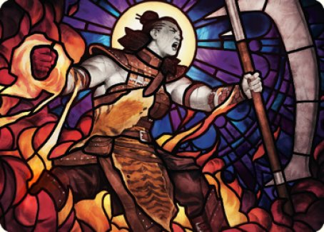Garna, Bloodfist of Keld Art Card [Dominaria United Art Series] | Jomio and Rueliete's Cards and Comics