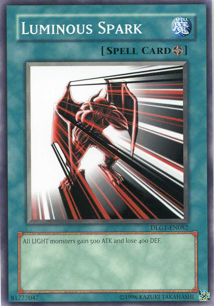 Luminous Spark [DLG1-EN082] Common | Jomio and Rueliete's Cards and Comics