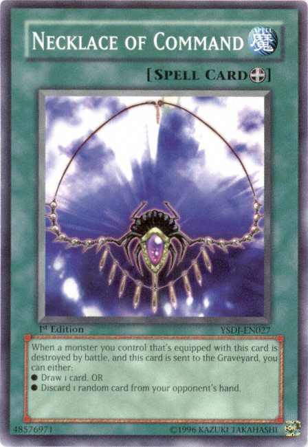 Necklace of Command [YSDJ-EN027] Common | Jomio and Rueliete's Cards and Comics