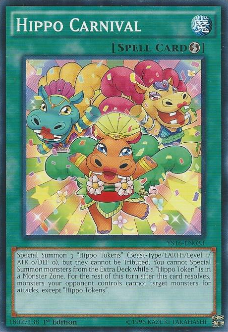 Hippo Carnival [YS16-EN023] Common | Jomio and Rueliete's Cards and Comics
