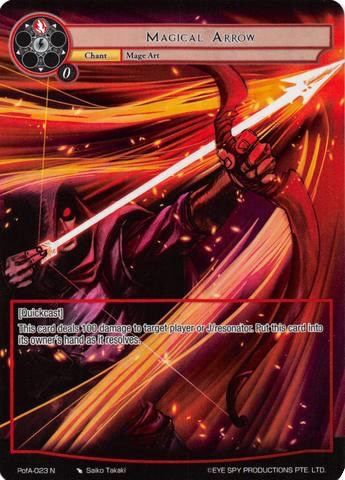 Magical Arrow (Full Art) (PofA-023) [Alice Origin IV: Prologue of Attoractia] | Jomio and Rueliete's Cards and Comics