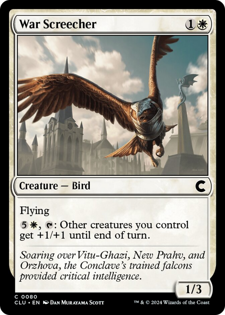 War Screecher [Ravnica: Clue Edition] | Jomio and Rueliete's Cards and Comics