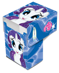 Ultra PRO: Deck Box - Full-View (My Little Pony - Rarity Blue) | Jomio and Rueliete's Cards and Comics
