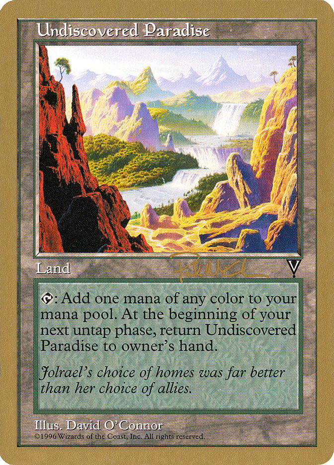 Undiscovered Paradise (Paul McCabe) [World Championship Decks 1997] | Jomio and Rueliete's Cards and Comics
